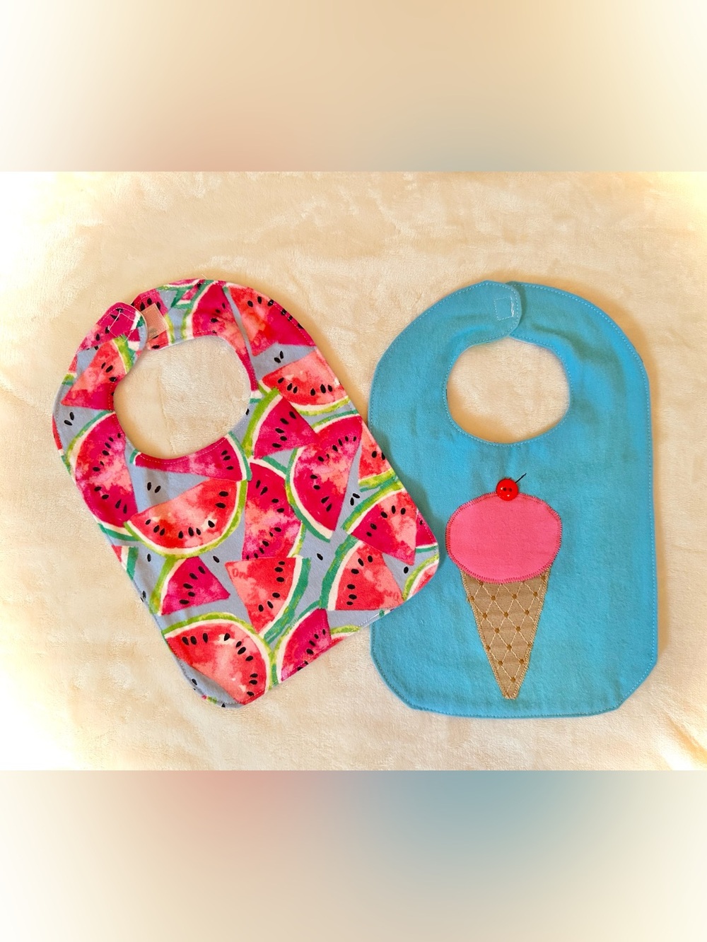 Baby Bibs - Set of 2